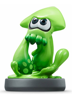 Фигурка Amiibo Инклинг-кальмар (Inkling Squid Calamar) - Splatoon Collection (Nintendo Switch)